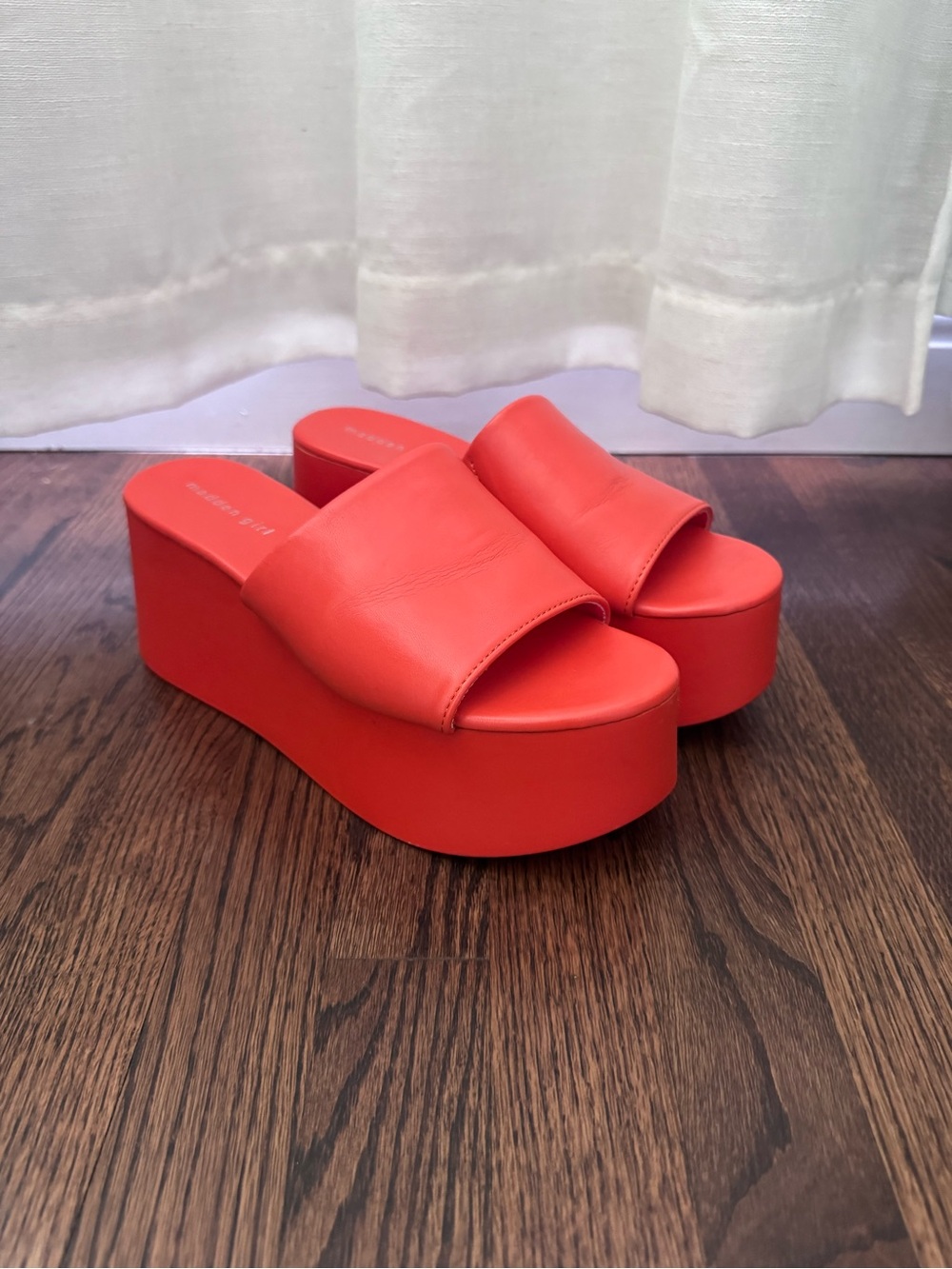 Madden Girl Platform Slide Sandals